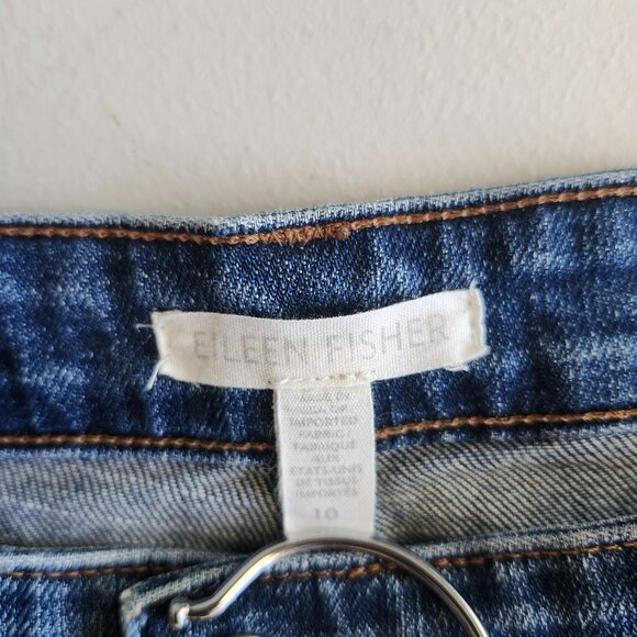 Eileen Fisher Women's Organic Soft Stretch Pant Jeans Size 10 - Picture 3 of 4